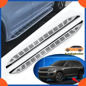 Fits for Jeep Grand Cherokee 2022-2024 Side Steps Pedal Running Board Nerf Bar - Picture 1 of 12