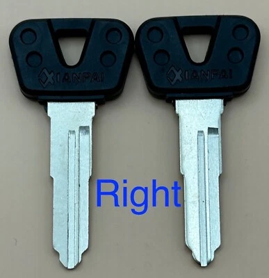 2 llaves en blanco ATV Arctic Cat Bombardier Polaris 4 ruedas código D32010-D79897 UTV Foto 1 de 2