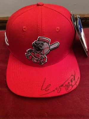 DEION SANDERS SIGNED HAT REDS - Image 1 of 4
