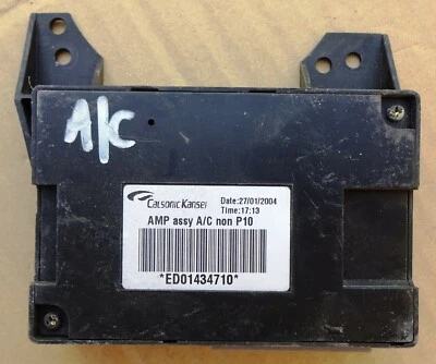 ED01434710 AMP ASSY A/C OTHER COMPUTER NISSAN PRIMERA P12 2002 07 USED - Image 1 of 4