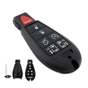 7 Buttons Replacement Remote Car Key Fob Cover Case Fit for Dodge Ram Chrysler - Picture 1 of 8