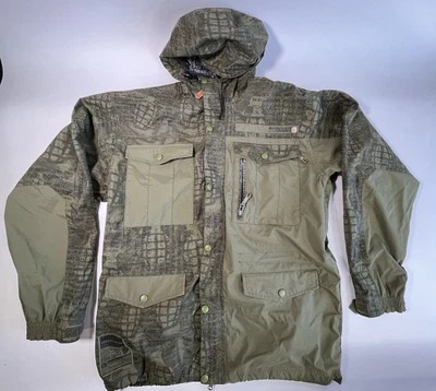 Chaqueta de Snowboard Grenade Fatigue Project Grande L Verde con Gráficos 2007/2008 Foto 1 de 4