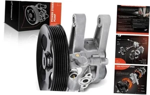  Power Steering Pump, with Pulley, Compatible with Kia Soul 2010-2011, Base L4  - Picture 1 of 7