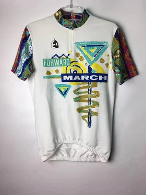 Camiseta deportiva de ciclismo vintage retro Etxeondo manga corta 1/4 cremallera talla XL Foto 1 de 4