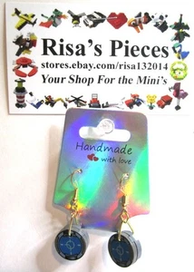 LEGO Loop 2x2 runde Fliesen Ohrringe - Radar - (2 Stück) - Bild 1 von 2