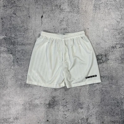 Pantalones Cortos Umbro Ropa Deportiva Fútbol Fútbol Años 90 Talla M Retro Y2K Hype Monograma Logo Foto 1 de 4