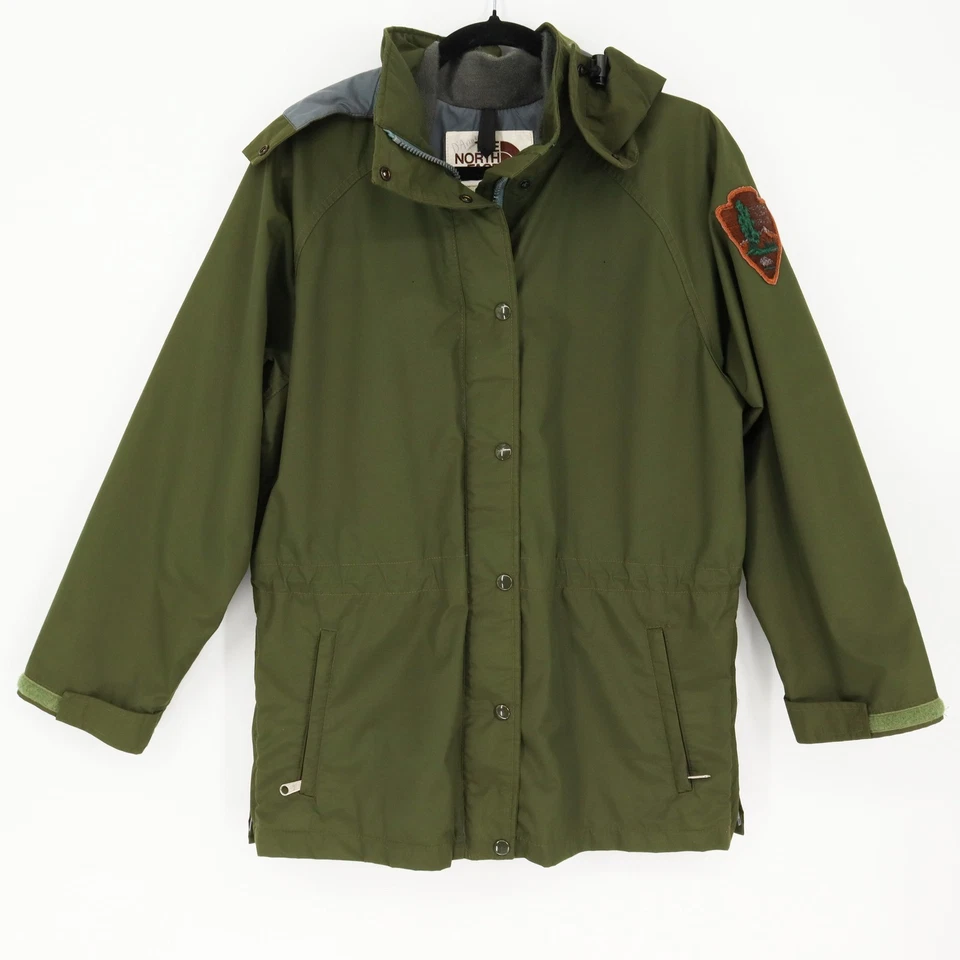 VTG The North Face Womens GTX Size M Green National Park Service Uniform Jacket - Image 1 of 4