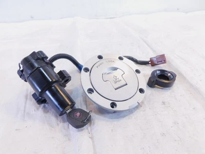 2013-2025 Honda CBR600RR CBR600 Gas Fuel Tank Cap Ignition Switch Lockset w/ Key - Image 1 of 4