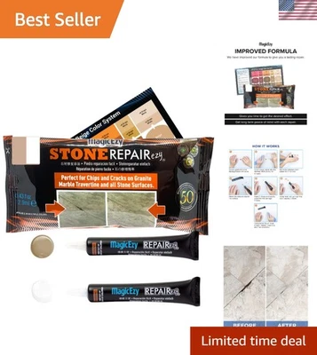Kit de reparación de piedra versátil: arregla sin esfuerzo grietas en granito, mármol y más Foto 1 de 4