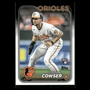 Tarjeta de béisbol Colton Cowser Rookie #257 2024 Topps Baltimore Orioles MLB - Imagen 1 de 3