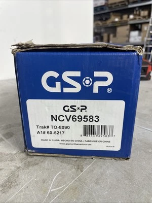 GSP NCV69583 Front Left CV Axle Assembly fits Toyota 03-08 Corolla  Toyota 03-08 - Image 1 of 2