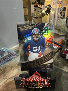 2025 Revolution Football Futures Abdul Carter RC #17 New York Giants novato - Imagen 1 de 2