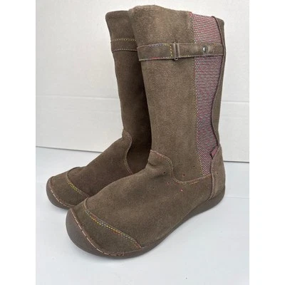 keen punky high boots 1011779 gray suede women size 6 - Image 1 of 4