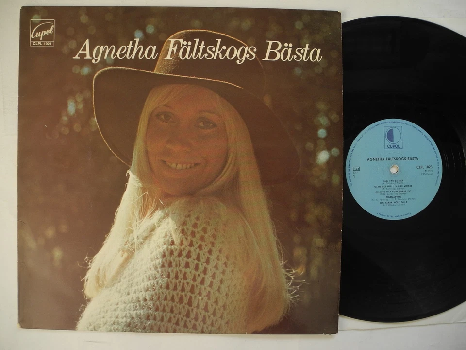 AGNETHA FÄLTSKOG Bästa LP Sweden re (1975) EX/EX- - Image 1 of 2