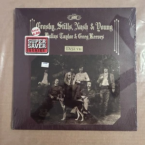 Sealed CROSBY STILLS NASH & YOUNG DEJA VU SD19118 CSNY 1977 New Hype Sticker! - Picture 1 of 4