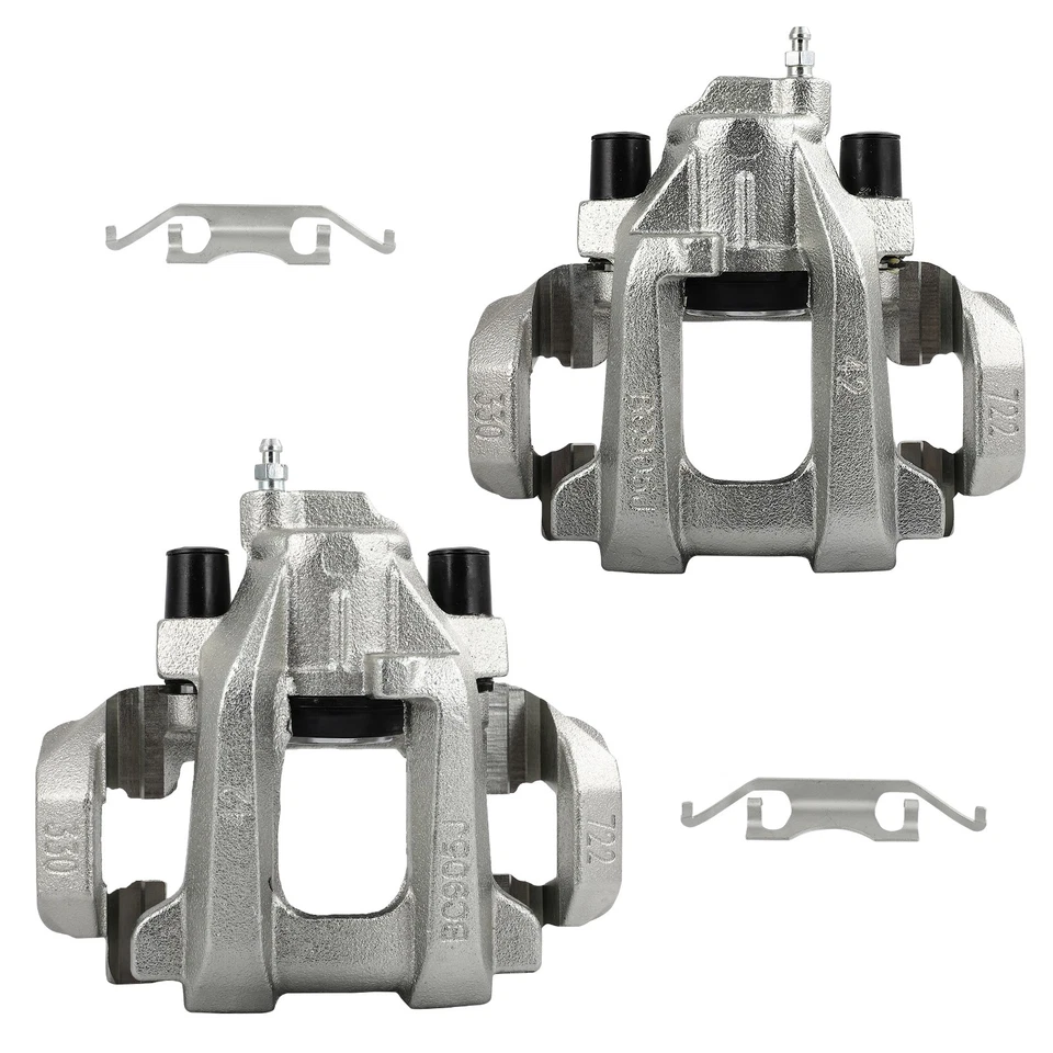 For Mercedes-Benz GL320 3.0L 07-09 GL350 10-12 2pcs Silver Rear Brake Calipers - Изображение 1 из 4