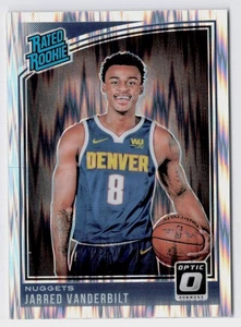 2018-19 Panini Donruss Optic Rated Rookie Jarred Vanderbilt #151 RC Shock Prizm - Picture 1 of 2