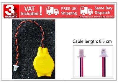2 Pin Acer Aspire V3-371 V3-372T MS2392 BIOS CMOS RTC Battery 023.25212.0011 - Image 1 of 4