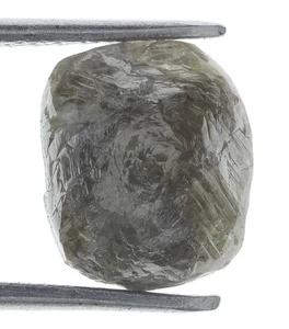Grey Color 4.44 Carat Awesome Natural Loose Rough Raw Raw Diamond - Picture 1 of 2
