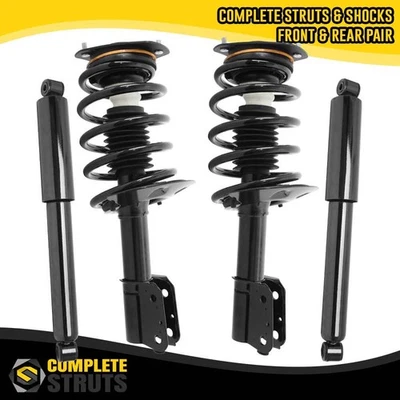 01-05 Pontiac Aztek FWD Front Quick Complete Struts & Rear Gas Shock Absorbers - Изображение 1 из 4