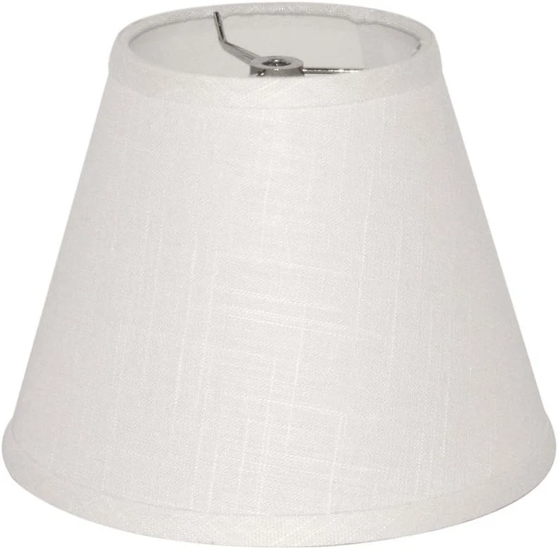 Tootoo Star Barrel White Small Lamp Shade for Table Lamps Replacement 5x9x7 I...