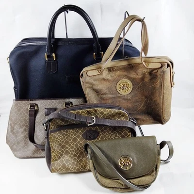 SIN TARIFA NINA RICCI Bolso de Mano Bolso de Hombro 5 Set Marrón PVC 4801578 Foto 1 de 4