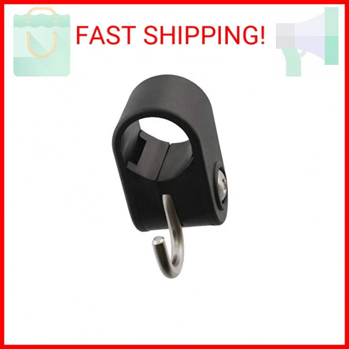 Scotty #1147 Weight Hook, Boom Mount for 1-Inch Boom,Black - Image 1 of 2