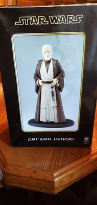 Estátua Attakus Obi-Wan Kenobi Star Wars Uma Nova Esperança #1384/1500 - Imagem 1 de 4