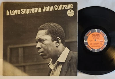 John Coltrane - A Love Supreme LP - OG Stereo Press - Modal - Van Gelder - VG+ - Image 1 of 3
