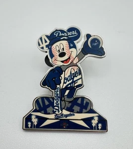 Disney MLB Los Angeles Dodgers Mickey Mouse Baseball Pin 2010 Limited Edition - Picture 1 of 10