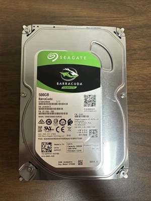 ✅ Seagate BarraCuda 500GB 3.5" HDD 7200RPM SATA 2F110A-501 ST500DM009 ✅ - Image 1 of 2