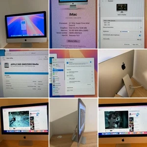 iMac 21,5" Late 2013 i5-4570 2,70Ghz 16GB RAM 256GB SSD macOS Sequoia 15,5 A1418 - Bild 1 von 10