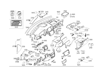 Abrazadera original Mercedes-Benz 2039882878 Foto 1 de 2