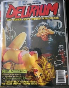 Delirium Magazine Full Moon Issue 1 Feb March 2014 Bagged And Boarded. - Picture 1 of 2