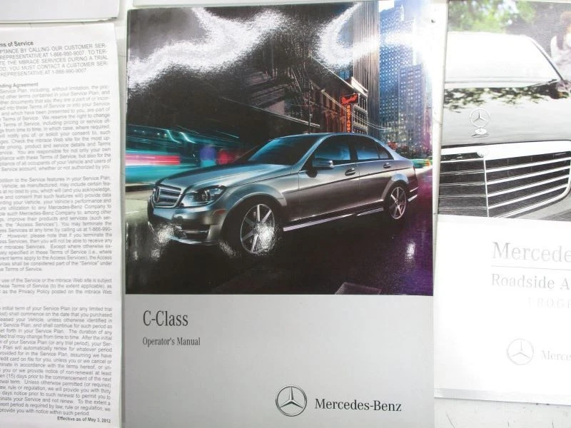 MANUAL DEL PROPIETARIO COMPATIBLE CON MERCEDES-BENZ CLASE C 2009-2014 W204 C250 29773 Foto 1 de 4