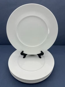 VILLEROY & BOCH Fine China HOME ELEMENTS White 11 1/8" DINNER PLATES Set of 5 - Picture 1 of 17
