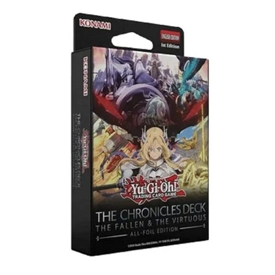 YuGiOh TCG The Chronicles Deck: The Fallen & The Virtuous : 1st Edition - Image 1 of 2