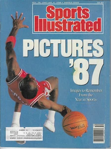 Sports Illustrated Dec 28, 1987 Jan 4, 1988 Michael Jordan Chicago Bulls - Picture 1 of 2