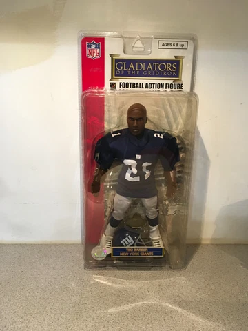 2006 Giants Tiki Barber Gladiators of the Gridiron Action Figure Cover