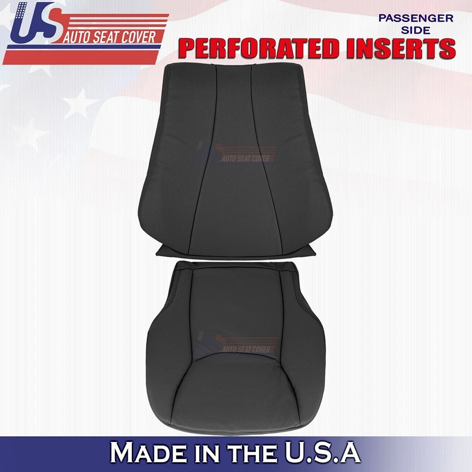 Cubierta inferior y superior de cuero negra para pasajero Mercedes Benz S430 2000 a 2006 Foto 1 de 4