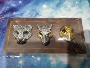 God of War Ragnarok Jotnar Collector's Edition Falcon bear and wolf pin set - Picture 1 of 5