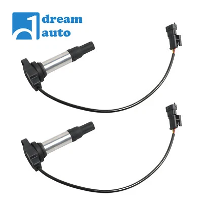 Juego de 2 bobinas de encendido aptas para Ducati 848 2008 09 2010 848 EVO 2011 12 2013 Foto 1 de 4