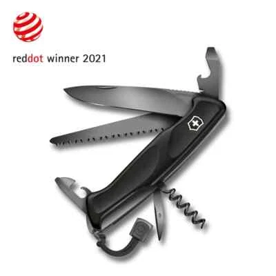 Victorinox Taschenmesser Multitool Ranger 55 Grip Onyx Black Outdoor 0.9563.C31P