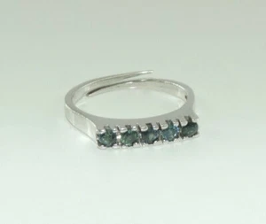  Anillo de mujer vintage plata 835 con turmalina (54 (17,2 mm Ø) - Imagen 1 de 4
