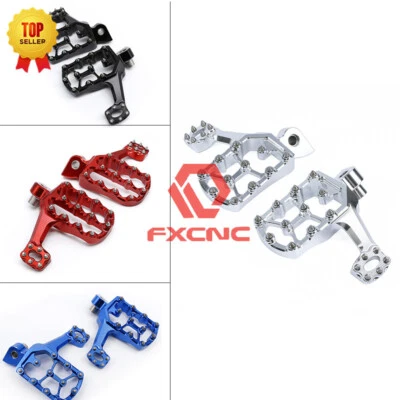 Para Yamaha YZ250FX 2015-2017 WR250X 2008-2011 Pit estriberas pedales reposapiés clavijas Foto 1 de 4