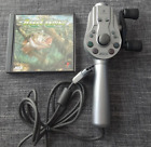 Fishing Rod Controller ＋Bass Landing Soft Set Ascii PlayStation 1 PS1 Tested Jp