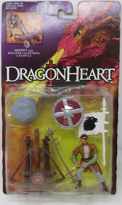 Kenner 1995 Dragonheart Hewe con catapulta de lanzamiento de rocas Foto 1 de 3