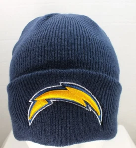 SAN DIEGO CHARGERS NFL KNIT BEANIE HAT OSFA CAP 47 BRAND NWT - Picture 1 of 6