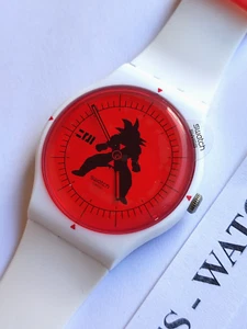Swatch New Gent Special Suoz348 Vegeta X Swatch Dragonball Z New - Picture 1 of 2