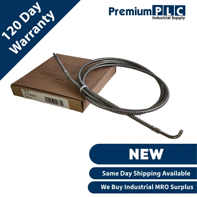 NEW BANNER ENGINEERING IA26S SS RIGHT ANGLE FIBER OPTIC SENSOR 6FT/2M P/N 17301 - Image 1 of 4